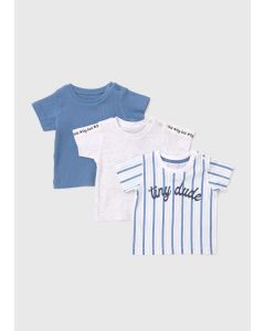 Boys 3 Pack Preppy T-Shirt