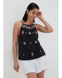 Embroidered Cami