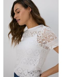 Lace T Shirt