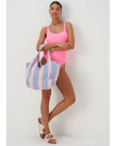 Beach Bag-Natural-One Size