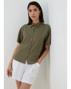 Linen Short Box Shirt