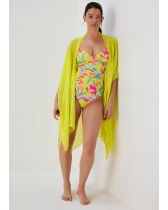 Tassel Kimono-Yellow-One Size