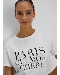  Paris Slogan T-Shirt