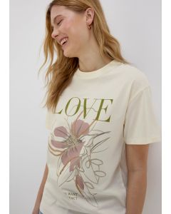  Flower Print T-Shirt