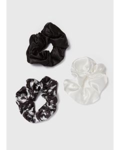 3 Pack Scrunchies-Multi-One Size