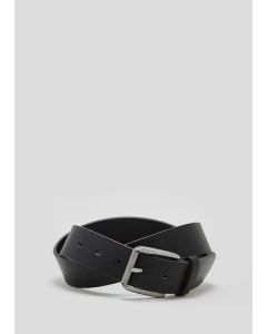 Black PU Buckle Belt