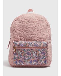 Floral Backpack-Pink-One Size