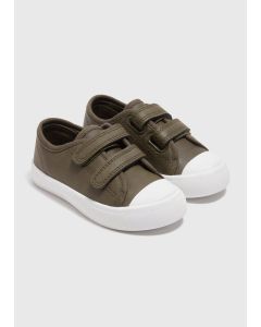 Boys PU Strap Trainers