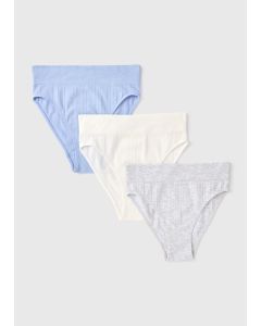 3 Pack High Waisted Knickers