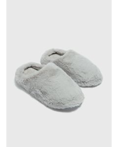 Fluffy Mule Slippers