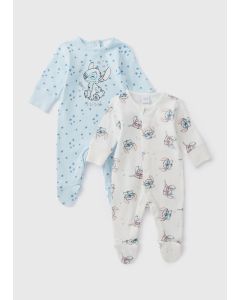 2 Pack Disney Baby Sleepsuits