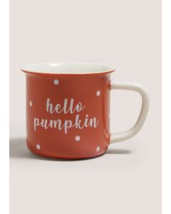 Pumpkin Mug (9.7cmx9cm)-Orange