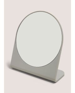 Plastic Mirror (19X18X7Cm)-Grey