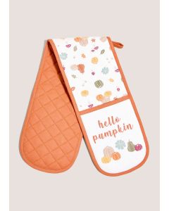 Hello Autumn Pumpkin Oven Glove (19Cmx90Cm)-Orange