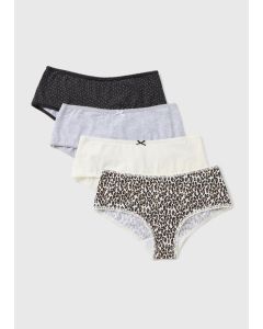 4 Pack Short Knickers