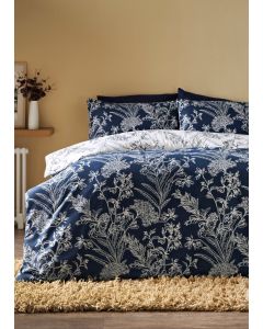 Linear Floral Duvet Set