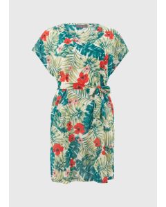 Tropical Print Kaftan