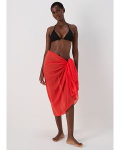 Sarong-Red-One Size