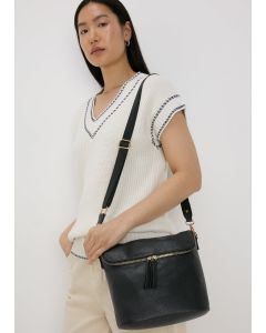 Messenger Bag-Black-One Size