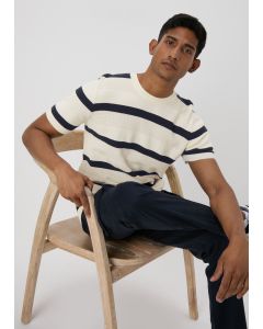 Stripe Knitted T-Shirt