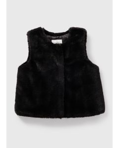 Girls Fur Gilet