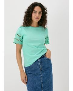 Cutwork Sleeve T-Shirt