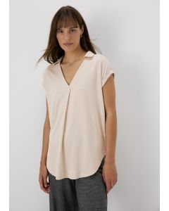 Et Vous V-Neck Collar T-Shirt