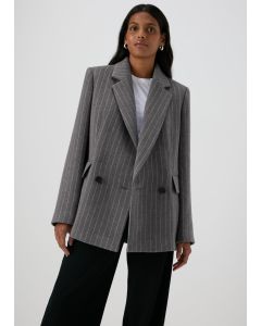 Pinstripe Blazer