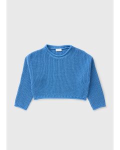 Girls Knit Crop Jumper