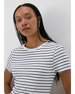 Stripe Fitted T-Shirt