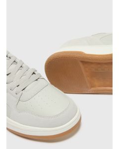 Taupe Court Trainers