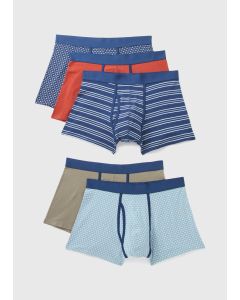 5 Pack Geo Keyhole Boxers