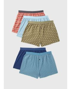 5 Pack Loose Fit Boxers