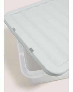 Lid Storage Box (32 Litres)-Grey