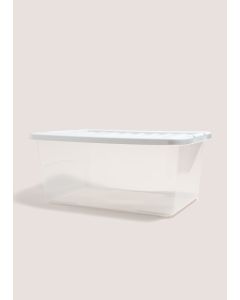 Lid Storage Box (45 Litres)-White