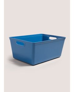 Large Storage Tray (35.5cmx24.7cmx15.5cm)-Blue