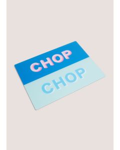 CHOP Chopping Board (40cmx30cm) Multi-Blue