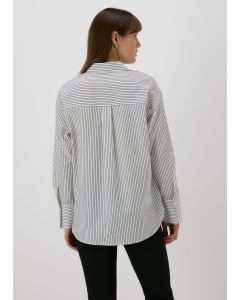 Et Vous Striped Poplin Shirt