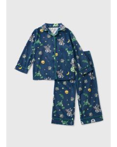 Toy Story Boys Buzz Lightyear Fleece Pyjama Set