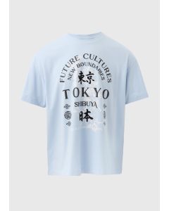 Light Japanese Print T-Shirt