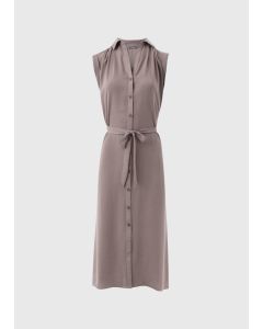 Button Through Shirt Midi Shirt Dress