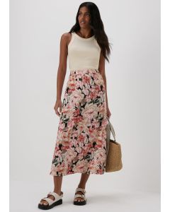 Floral FlaMaxi Skirt