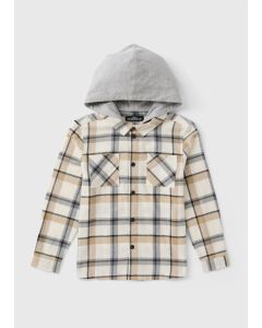 Boys Hood Check Shirt