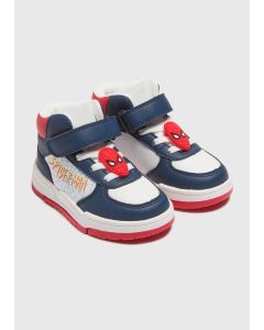 Spiderman Boys High Top Trainers