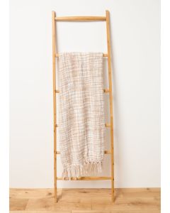 Mottle Throw-Beige-One Size