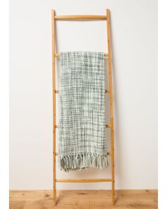 Mottle Throw-Green-One Size