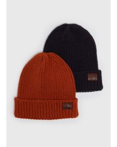 2 Pack Boys Beanies