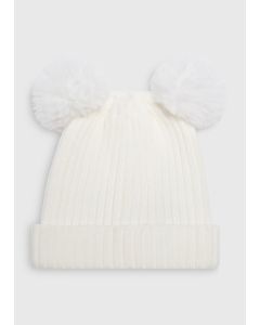 Baby Double Pom Pom Beanie