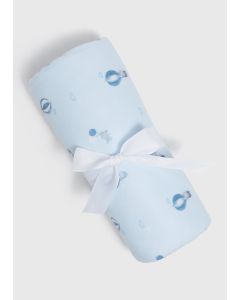 Baby Balloon Blanket-Blue-One Size