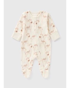 Baby Giraffe Fleece Sleepsuit